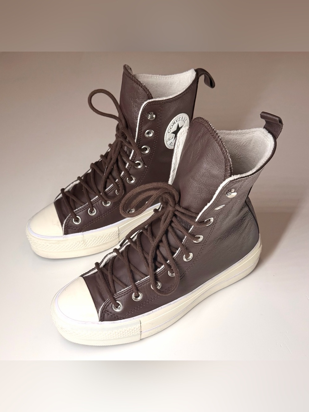 Converse Women’s Chuck Taylor All Star Extra-High Platform Sneakers Size- 8